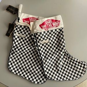 2 Vans Checkered “Off The Wall” Christmas Stockings